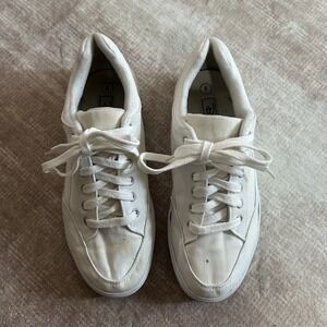 Disney Parks And Resorts White Platform Sneakers Mickey‎ Mouse Shoes Size 8